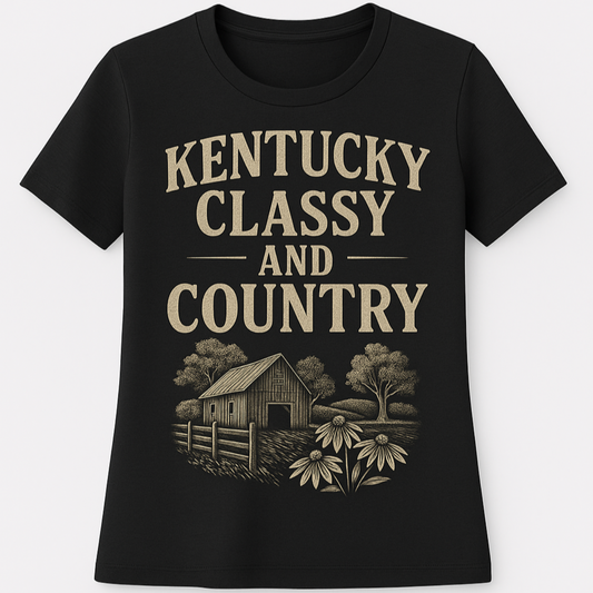 Kentucky Classy and Country- 270 Threadz Women’s Tee