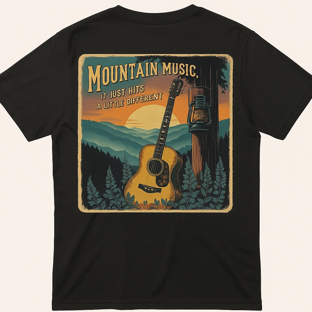 270 Threadz Signature Series: Mountain Music Hits Different Tee