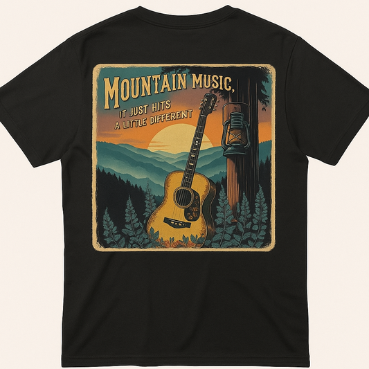 270 Threadz Signature Series: Mountain Music Hits Different Tee
